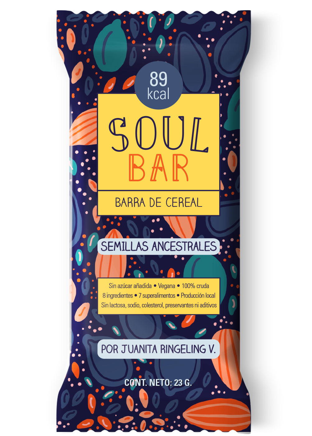 Soul Bar Semillas ancestrales (x 5 barritas) Dream Sports