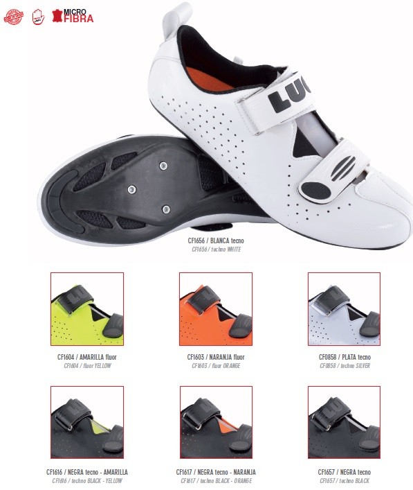 Zapato Ciclismo Luck Tri-road Talla 37 A 47 Todos Los Modelos - Dream Sports