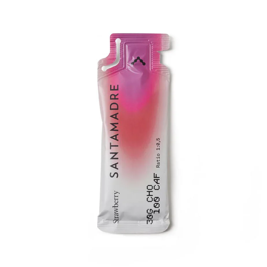 Santa Madre Gel Energético, Strawberry 30CHO 100 CAF